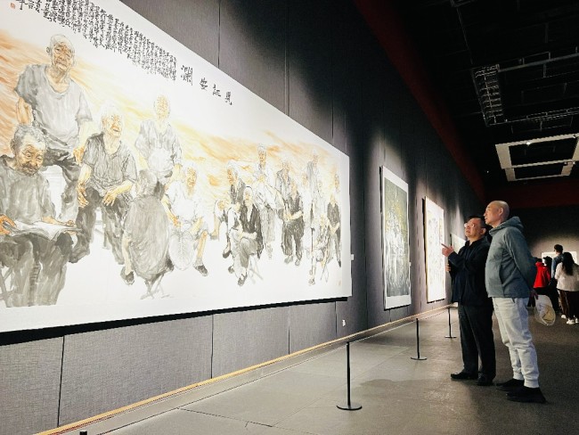 “潮涌黄河口——黄河生态保护与高质量发展美术创作展”＆“第四届山东画院年展”今日在山东美术馆同时启幕