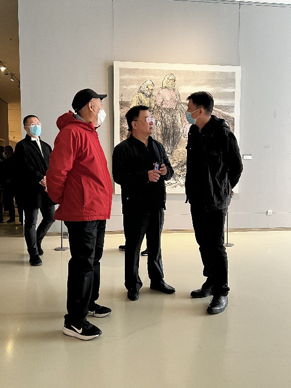 “潮涌黄河口——黄河生态保护与高质量发展美术创作展”＆“第四届山东画院年展”今日在山东美术馆同时启幕