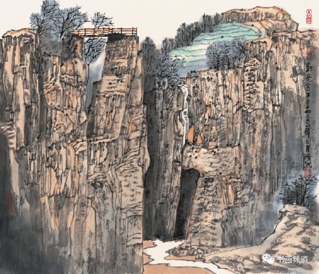 “山河随行——满维起中国画作品展”将于10月26日在北京开展