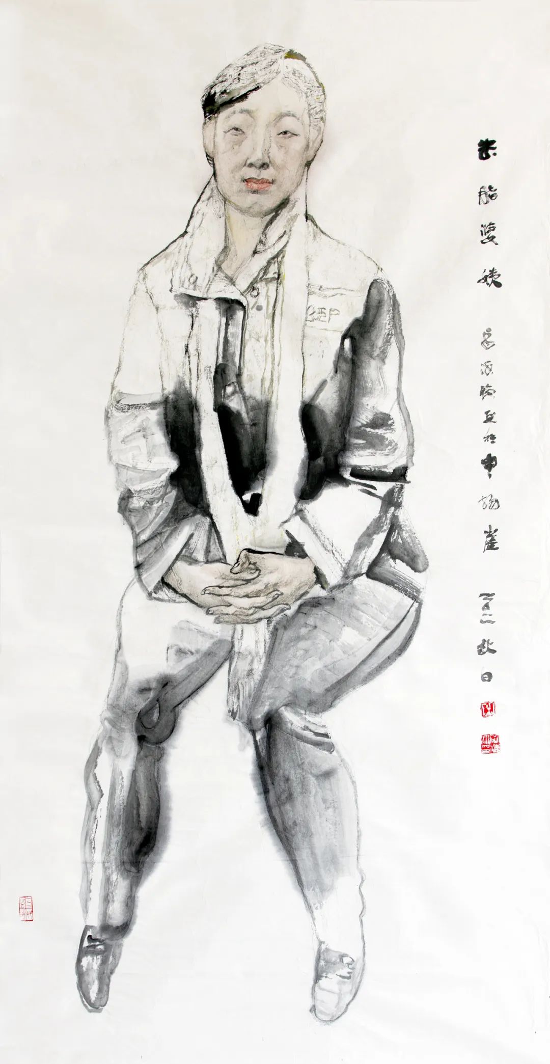 纯粹的品格，著名画家岳海波应邀参展“水墨方阵·盛世华章——全国水墨画名家邀请展”