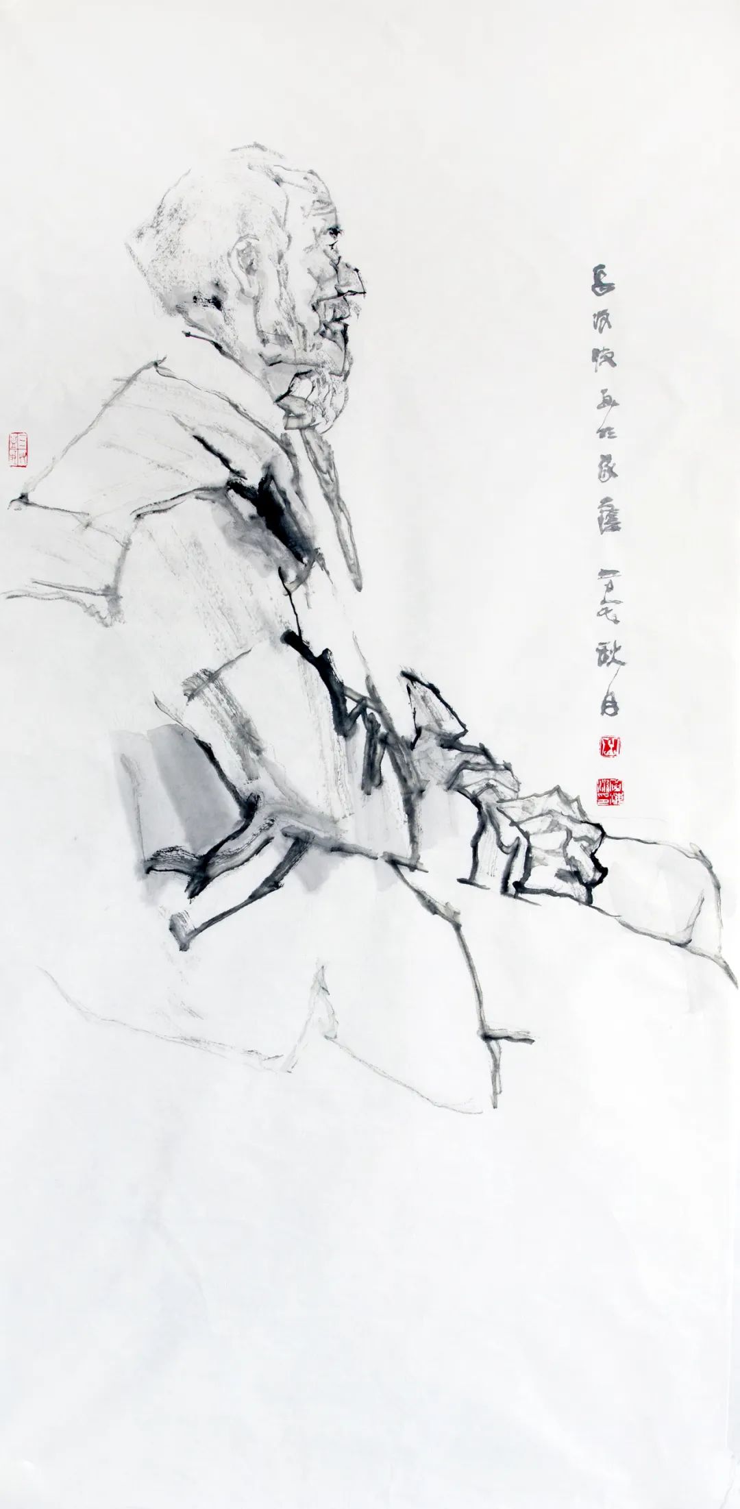 纯粹的品格，著名画家岳海波应邀参展“水墨方阵·盛世华章——全国水墨画名家邀请展”