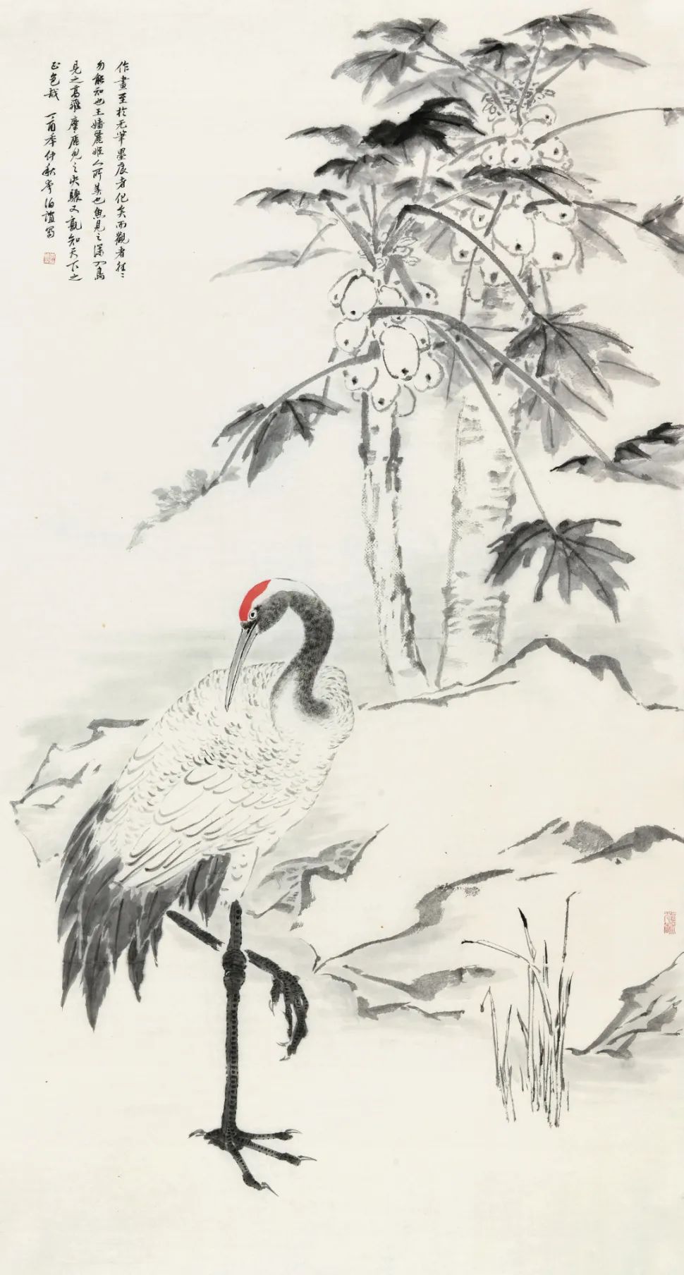 万树梅花月满天，青年画家李泊谊应邀参展“丹青颂中华——全国书画名家邀请展”