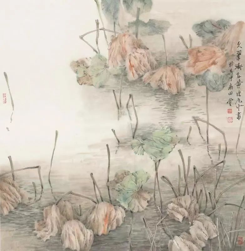 晕染江南烟景，著名画家陈危冰应邀参展“水墨方阵·盛世华章——全国水墨画名家邀请展”