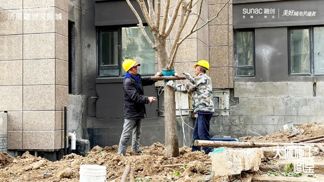 济南融创文旅城施工图鉴：实力护航保交付，精细施工铸品质