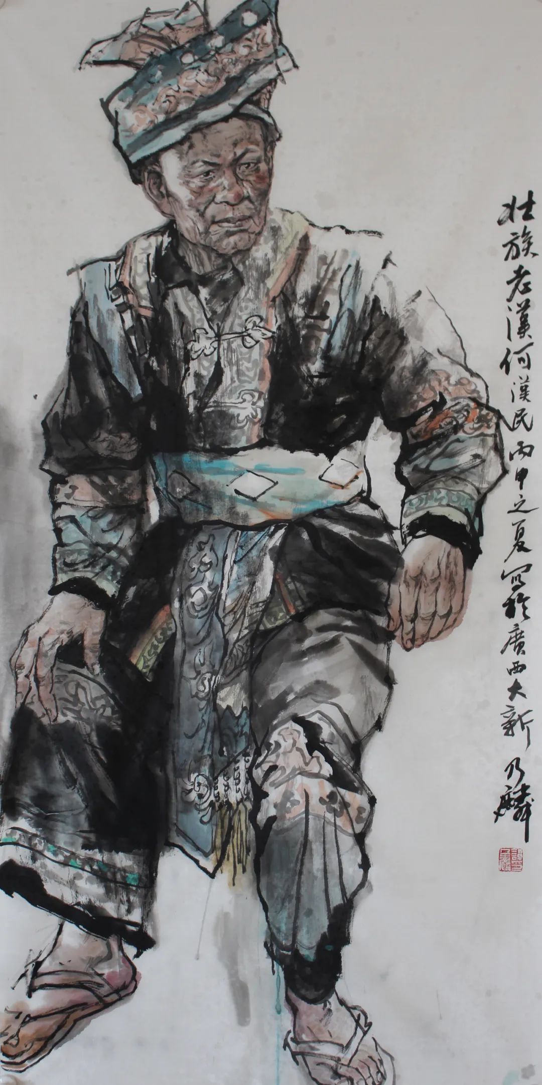 为百姓送“暖阳”，著名画家谭乃麟应邀参展“水墨方阵·盛世华章——全国水墨画名家邀请展”