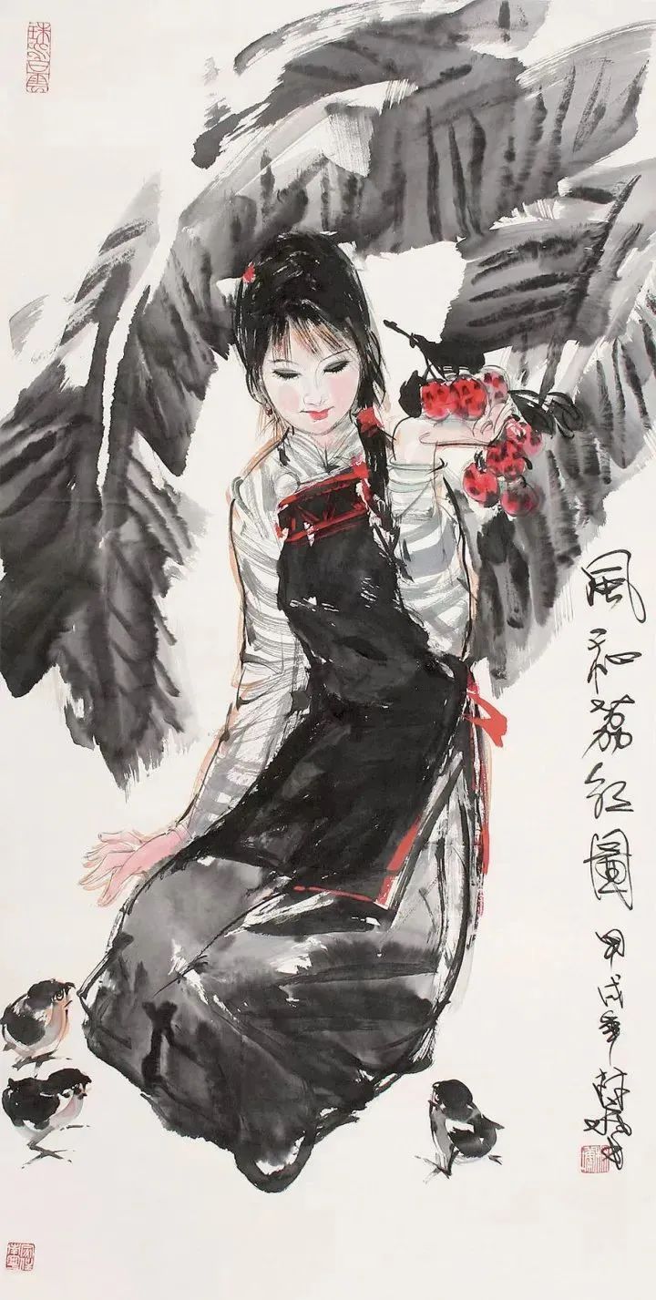 风和荔红  芭蕉绿浓——品味著名画家林墉作品中的“南方美感”