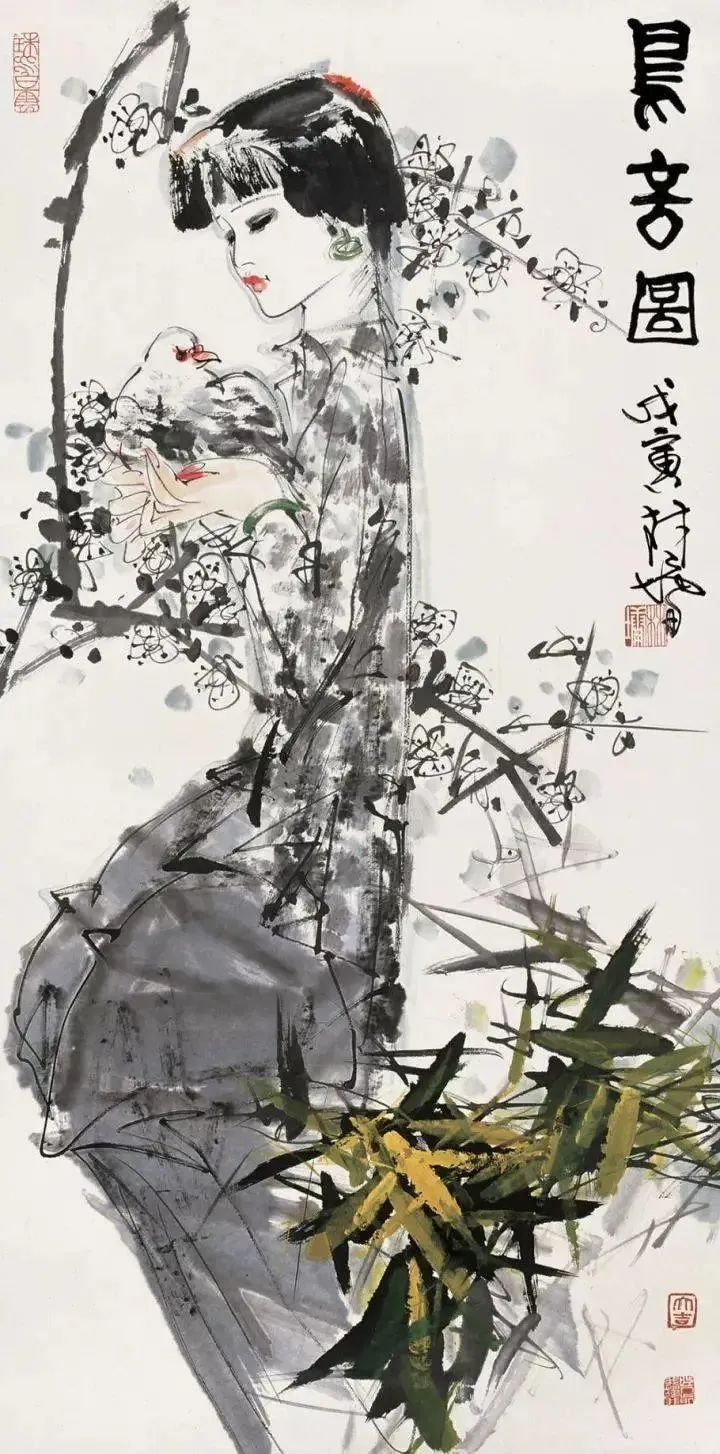 风和荔红  芭蕉绿浓——品味著名画家林墉作品中的“南方美感”