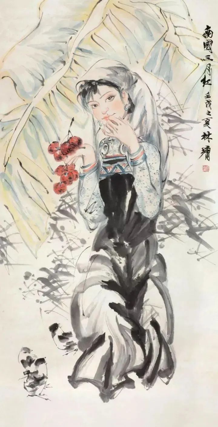 风和荔红  芭蕉绿浓——品味著名画家林墉作品中的“南方美感”