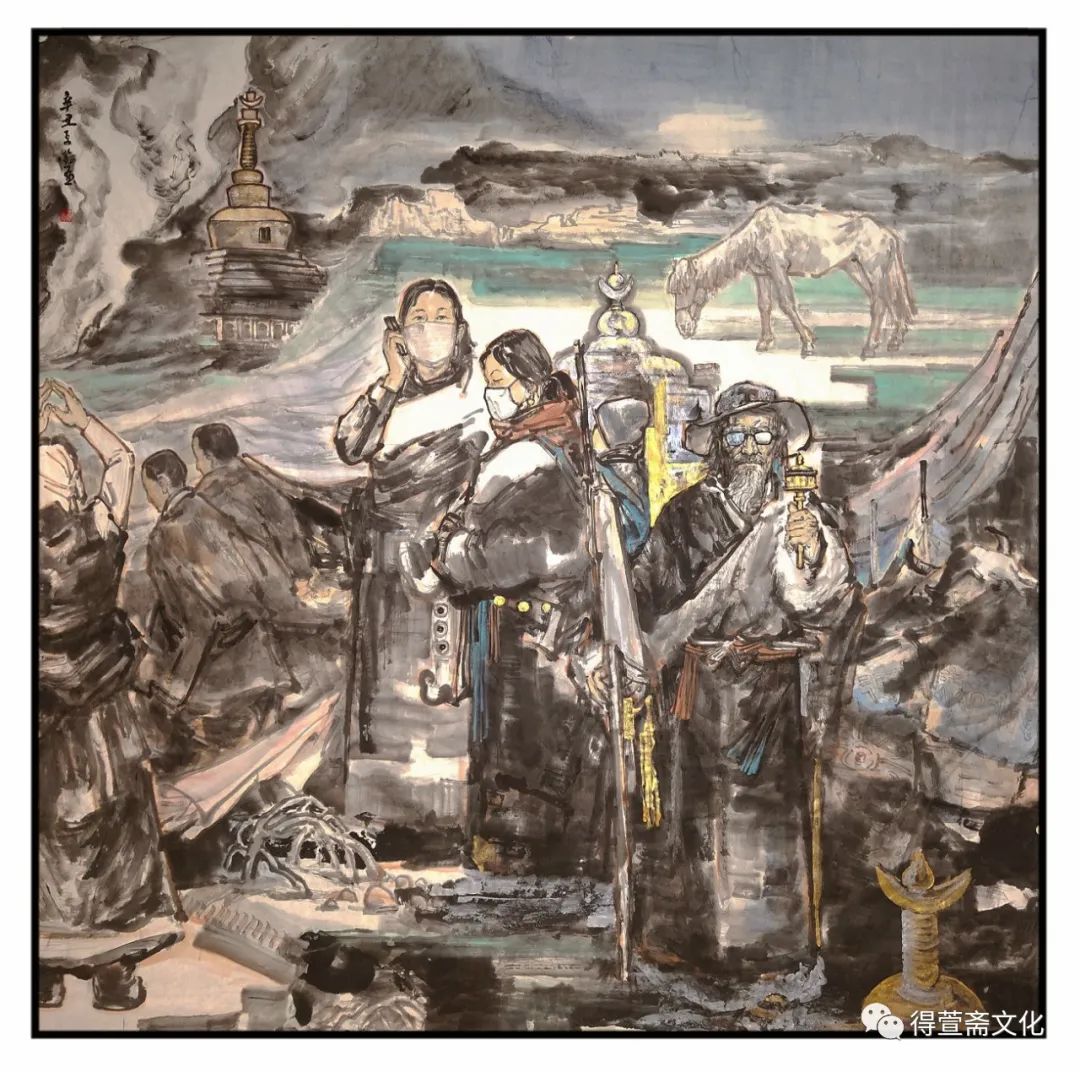 传统笔墨的现实“重构”，著名画家王莹应邀参展“大美艺雕——当代中国写意人物画名家学术邀请展”