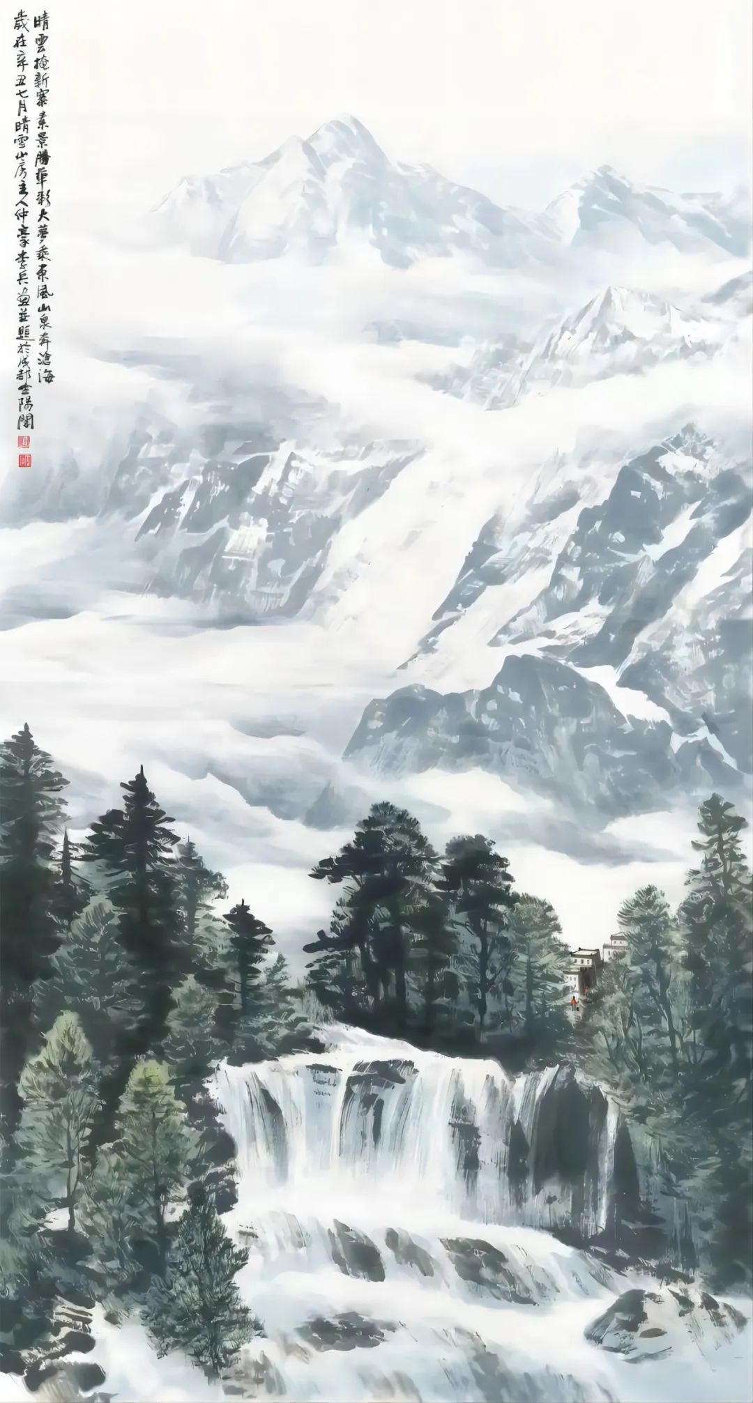 神韵烁古今，雪魂动歌吟——著名画家李兵用水墨奏响雪域欢歌