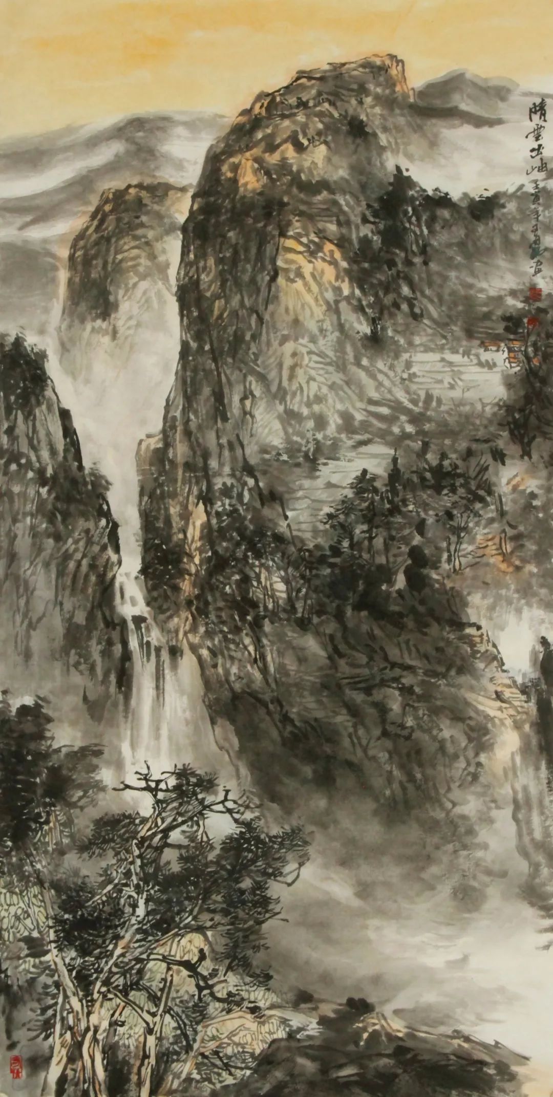 层峦叠翠水涵烟，著名画家李玉泉受邀参展“臻美大境——当代中国山水画名家笔墨品鉴展”