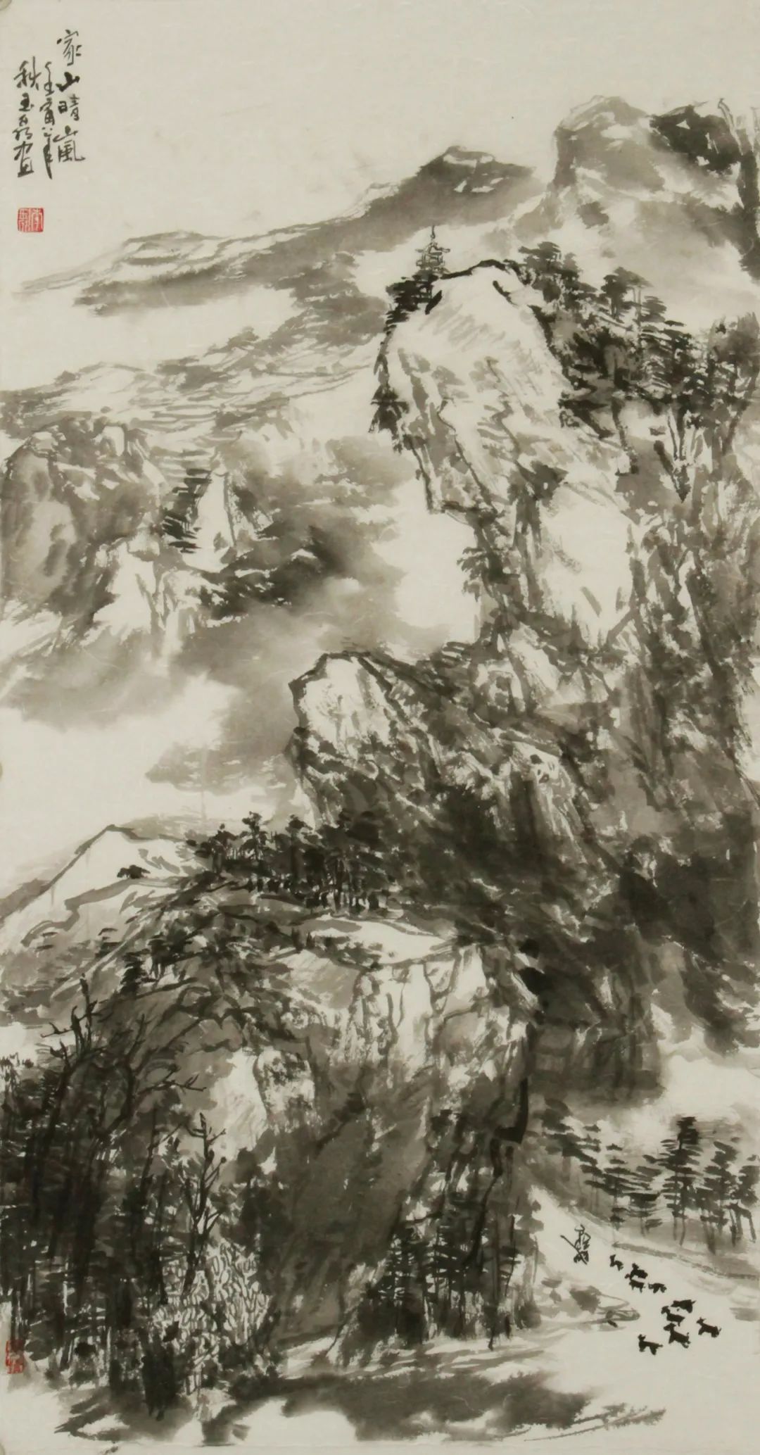 层峦叠翠水涵烟，著名画家李玉泉受邀参展“臻美大境——当代中国山水画名家笔墨品鉴展”