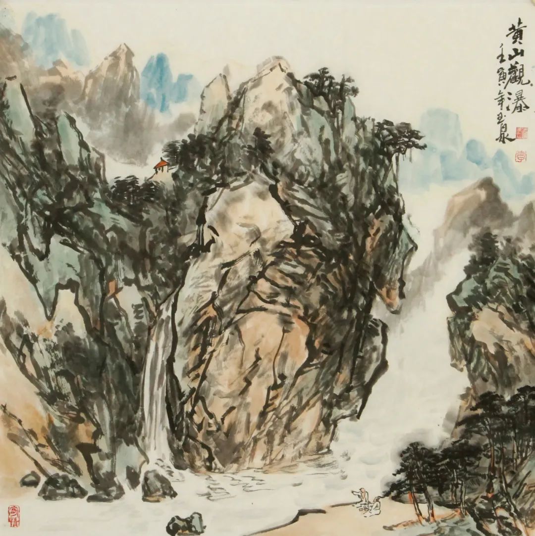 层峦叠翠水涵烟，著名画家李玉泉受邀参展“臻美大境——当代中国山水画名家笔墨品鉴展”