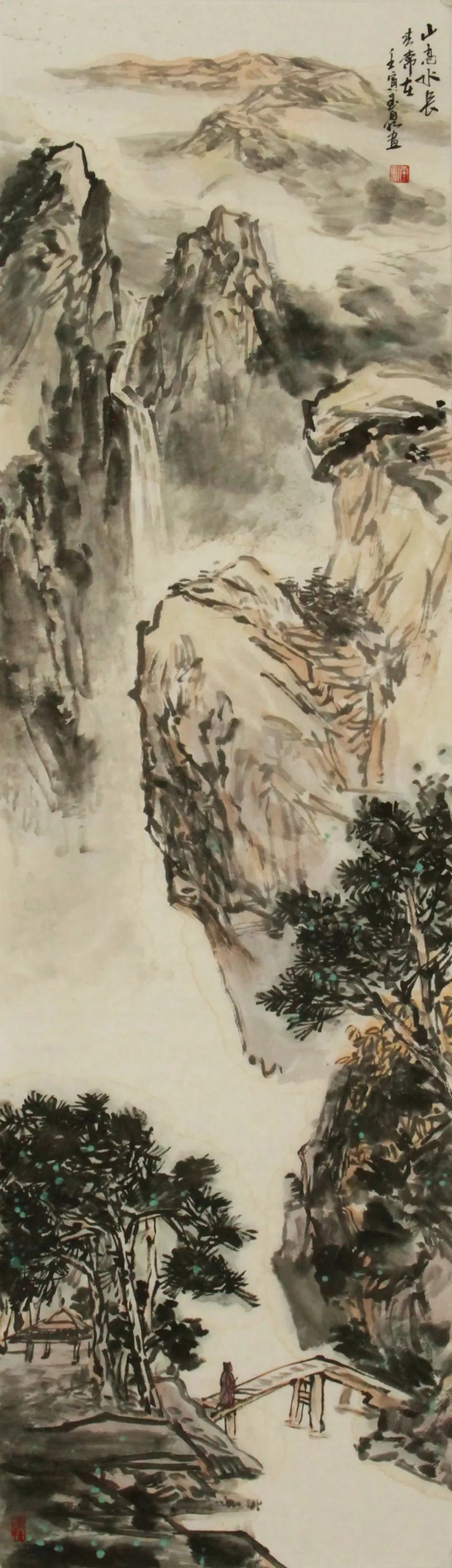 层峦叠翠水涵烟，著名画家李玉泉受邀参展“臻美大境——当代中国山水画名家笔墨品鉴展”