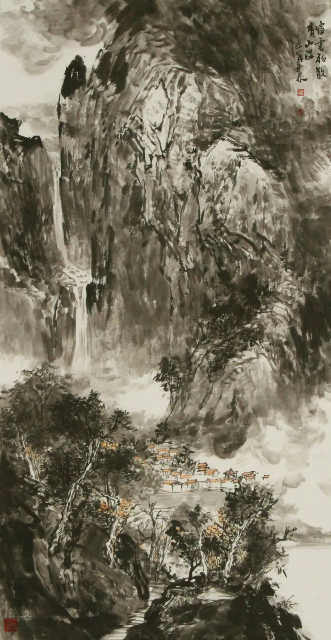 层峦叠翠水涵烟，著名画家李玉泉受邀参展“臻美大境——当代中国山水画名家笔墨品鉴展”