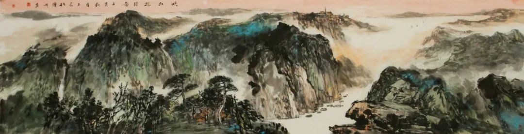 层峦叠翠水涵烟，著名画家李玉泉受邀参展“臻美大境——当代中国山水画名家笔墨品鉴展”