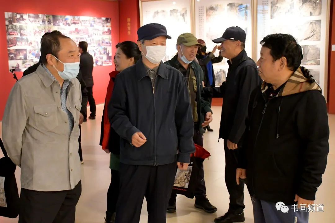 “山河随行——满维起中国画作品展”在北京隆重开幕