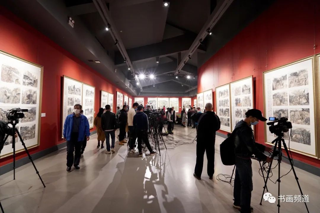 “山河随行——满维起中国画作品展”在北京隆重开幕