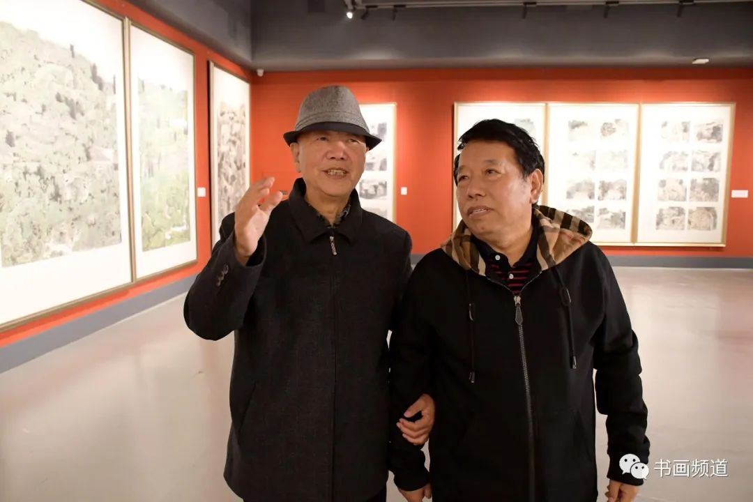 “山河随行——满维起中国画作品展”在北京隆重开幕