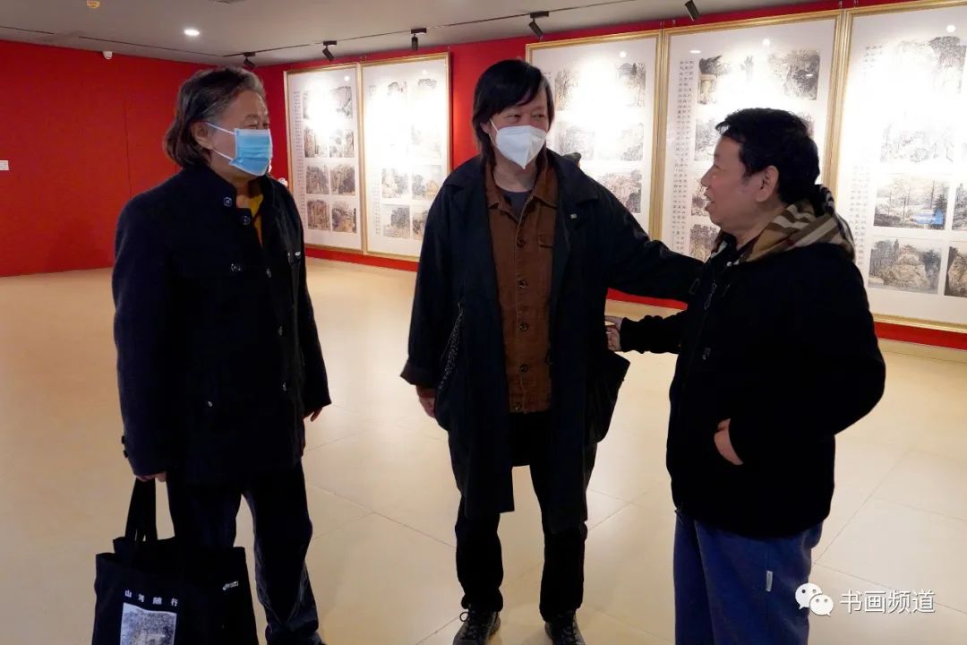 “山河随行——满维起中国画作品展”在北京隆重开幕