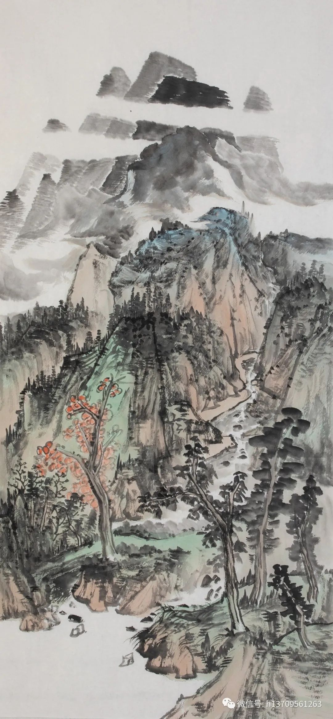 苍茫写万里江山，著名画家何占福受邀参展“臻美大境——当代中国山水画名家笔墨品鉴展”