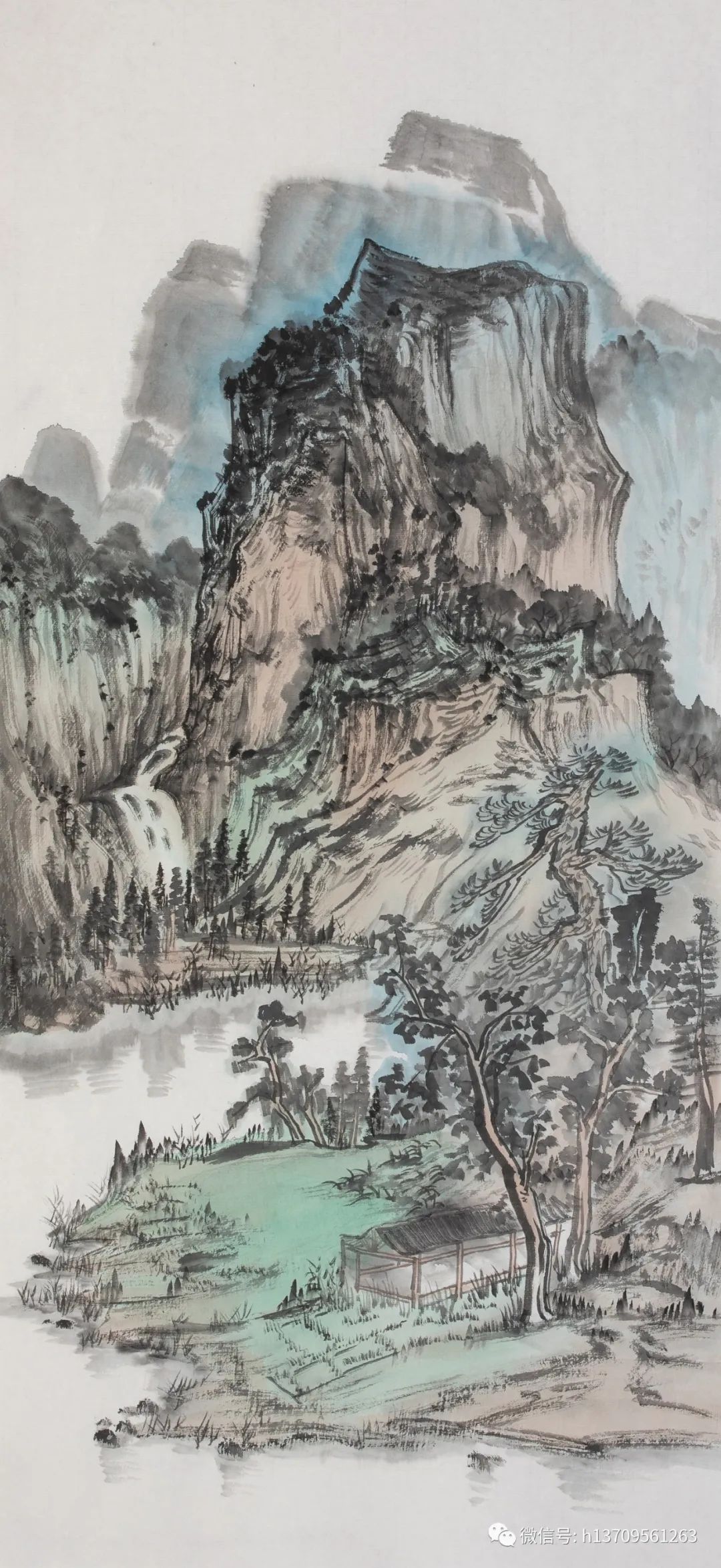 苍茫写万里江山，著名画家何占福受邀参展“臻美大境——当代中国山水画名家笔墨品鉴展”