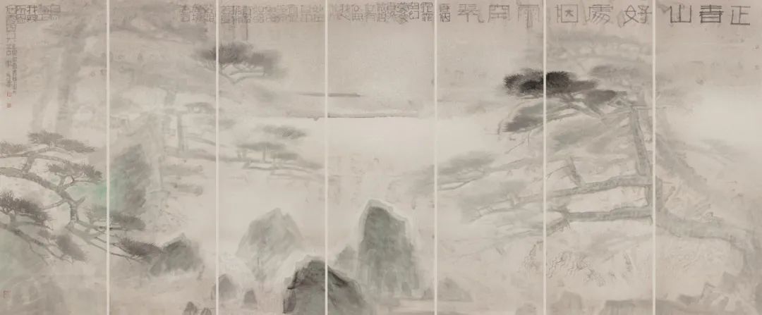 松风阵阵出烟霞——著名画家周石峰作品欣赏