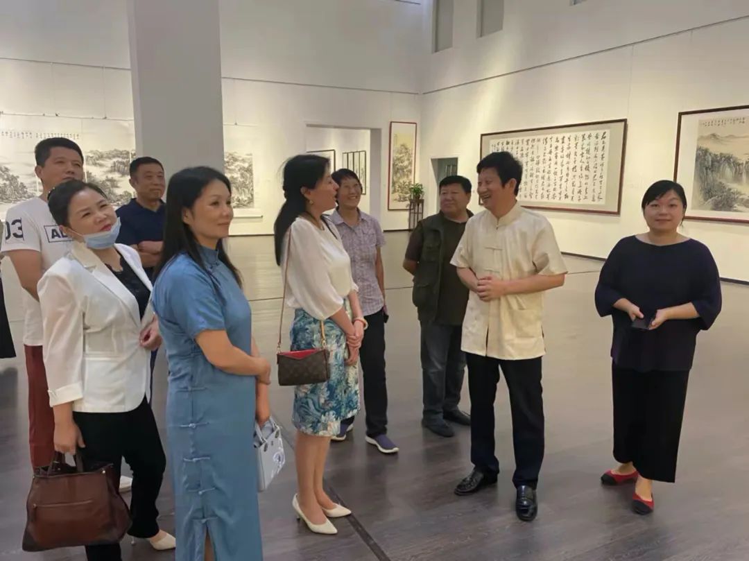 “乐道守真”戴丕昌从教从艺五十周年书画作品展圆满落幕，观展人数创展馆纪录