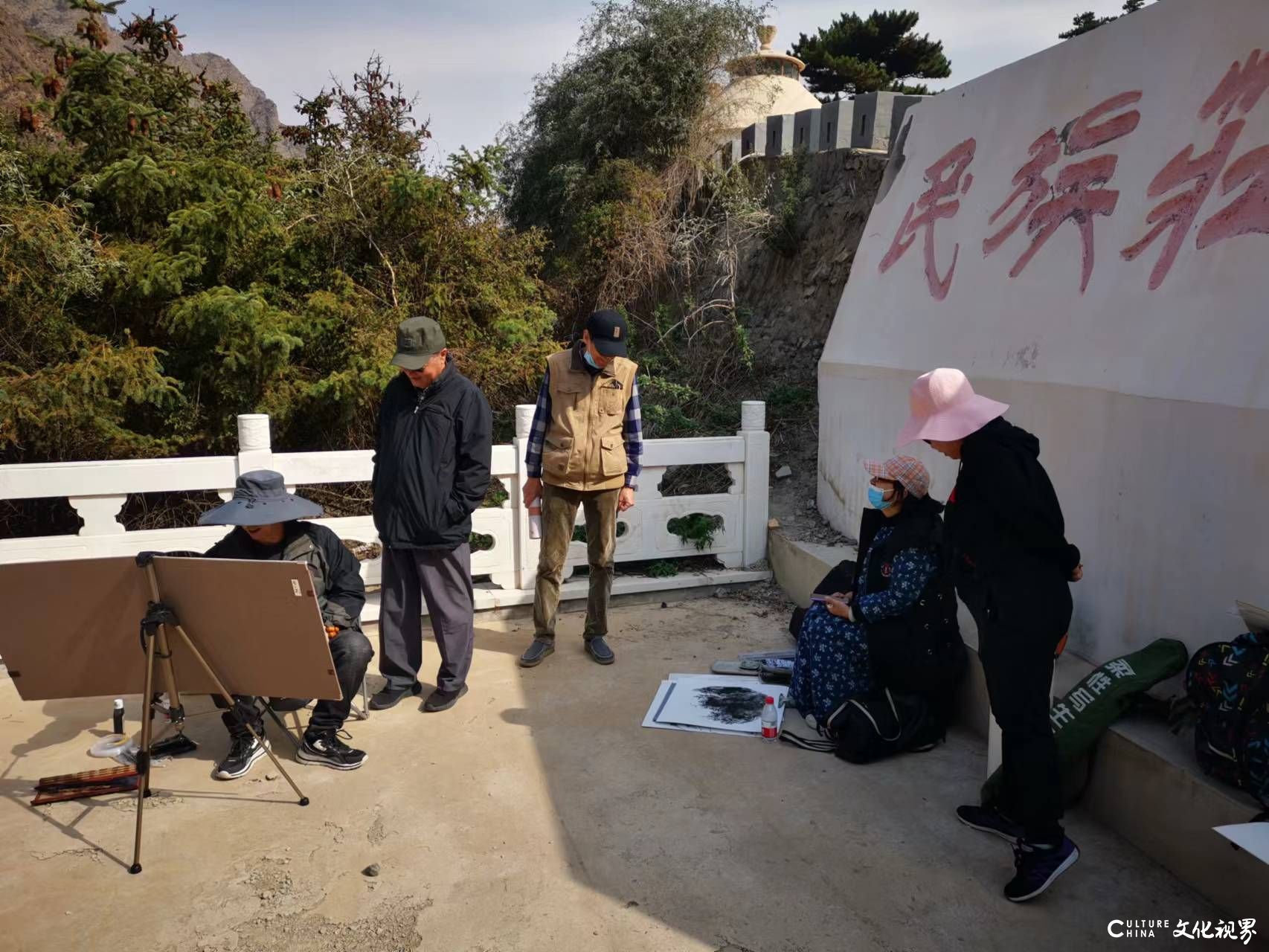 深入贺兰山，宁夏山水画研究院艺术家用笔墨抒写家乡风貌