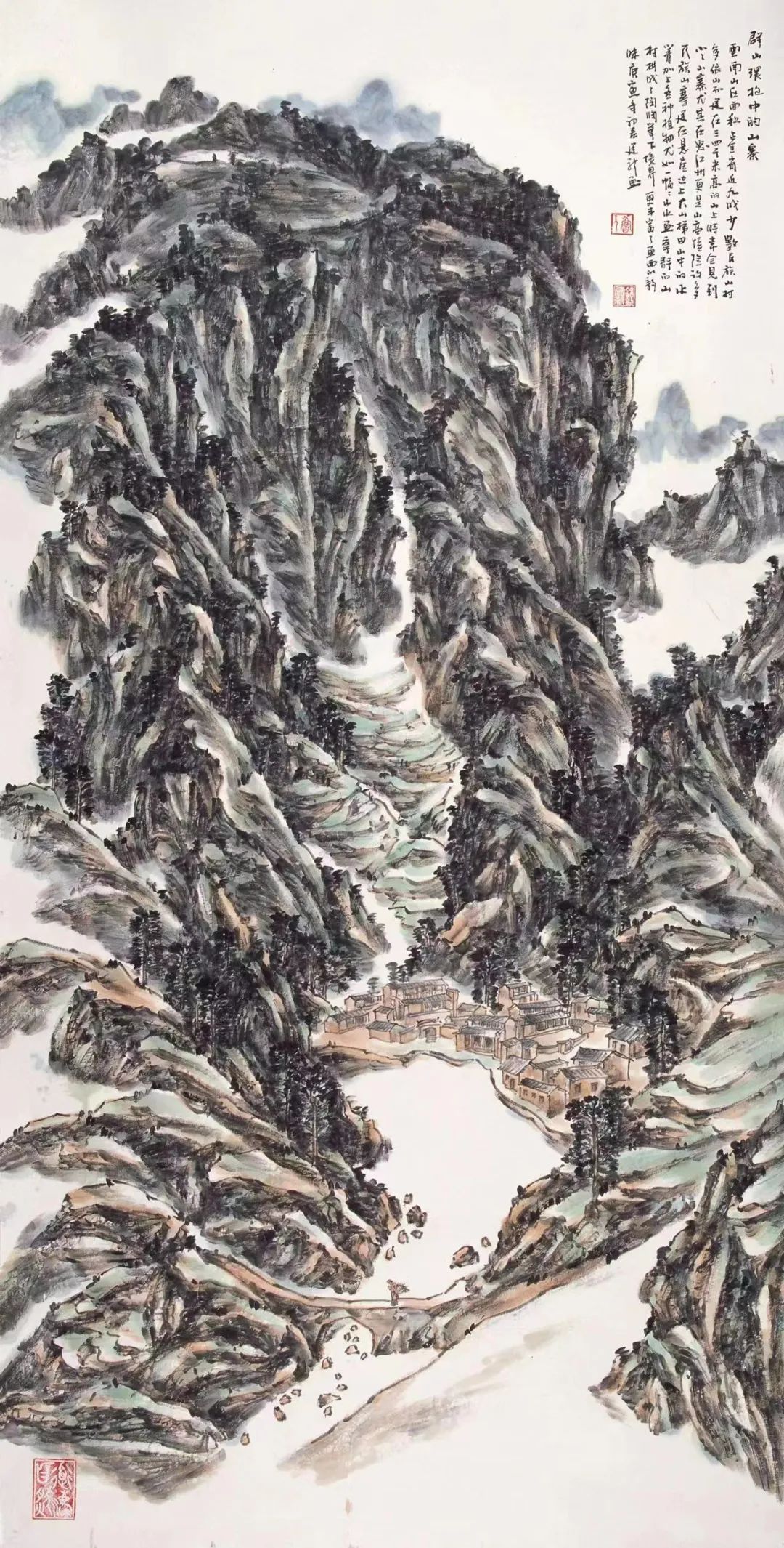 十年磨一剑，著名画家舒建新应邀参展“臻美大境——当代中国山水画名家笔墨品鉴展”