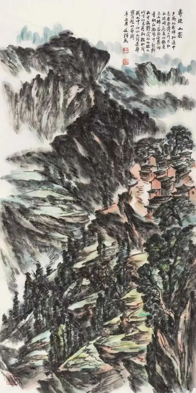 十年磨一剑，著名画家舒建新应邀参展“臻美大境——当代中国山水画名家笔墨品鉴展”