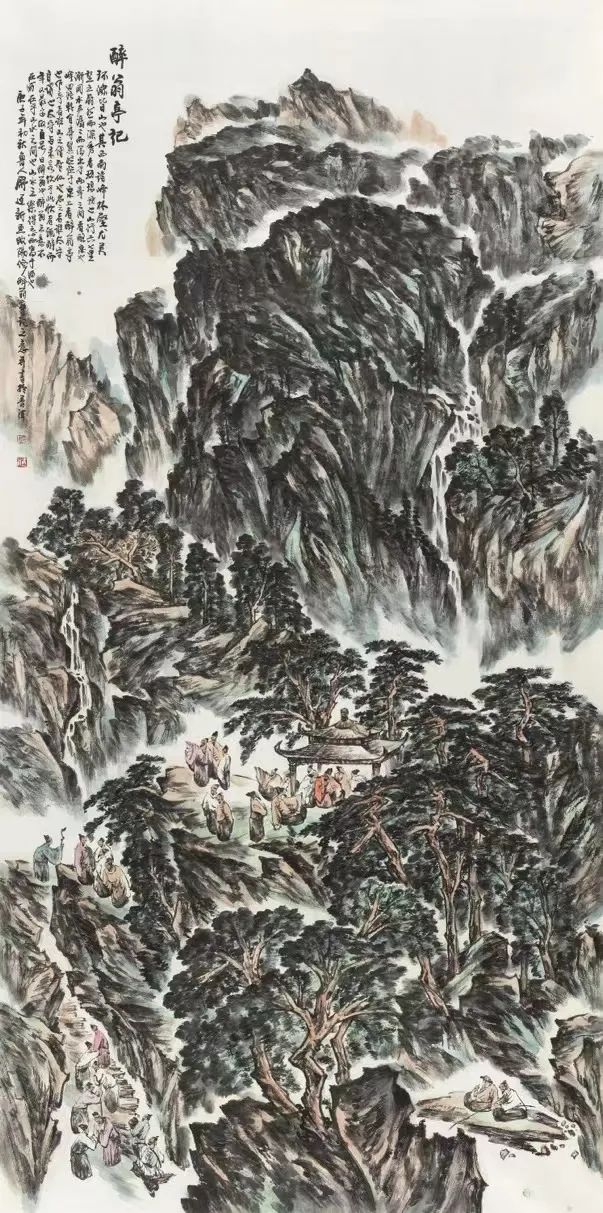 十年磨一剑，著名画家舒建新应邀参展“臻美大境——当代中国山水画名家笔墨品鉴展”