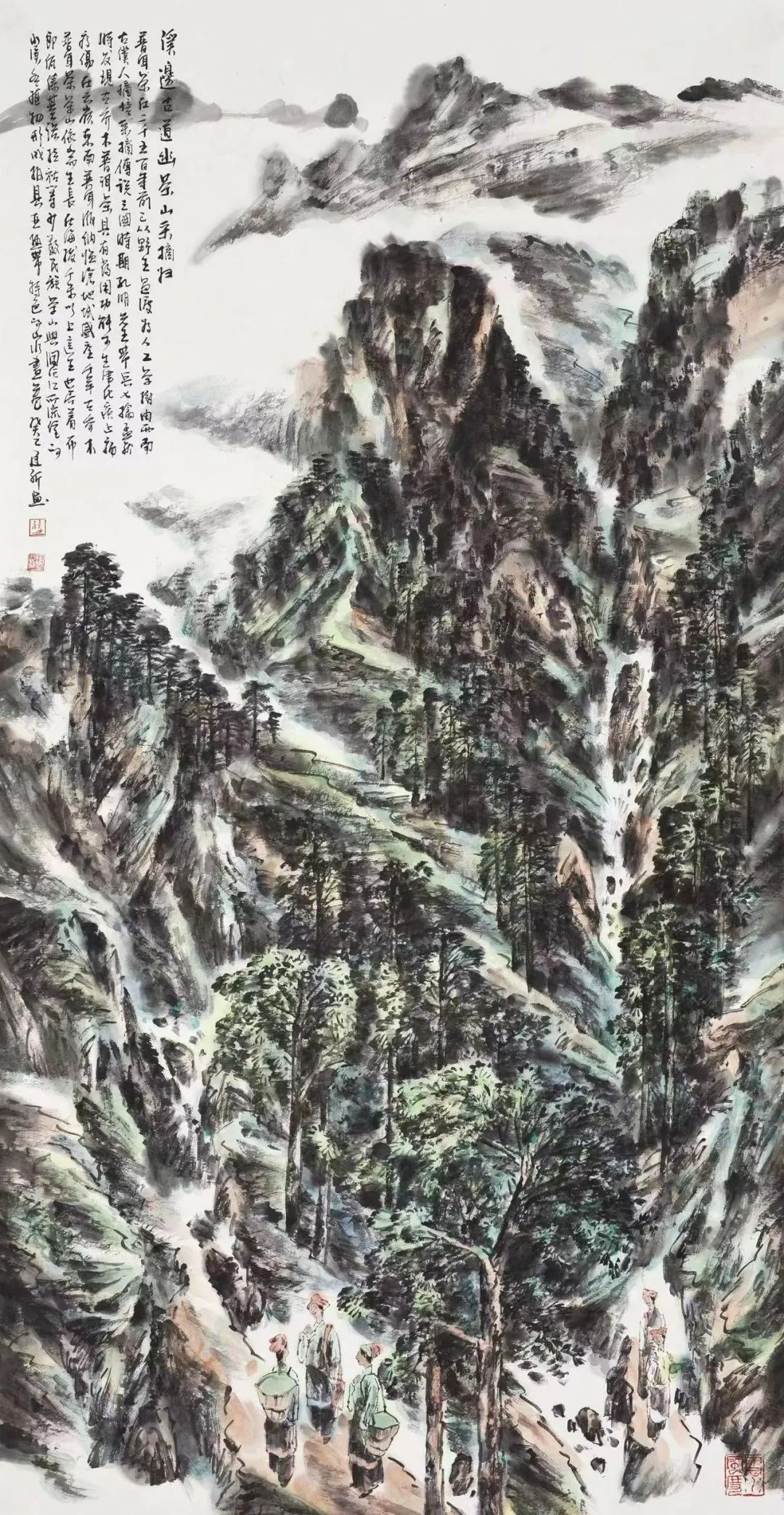 十年磨一剑，著名画家舒建新应邀参展“臻美大境——当代中国山水画名家笔墨品鉴展”