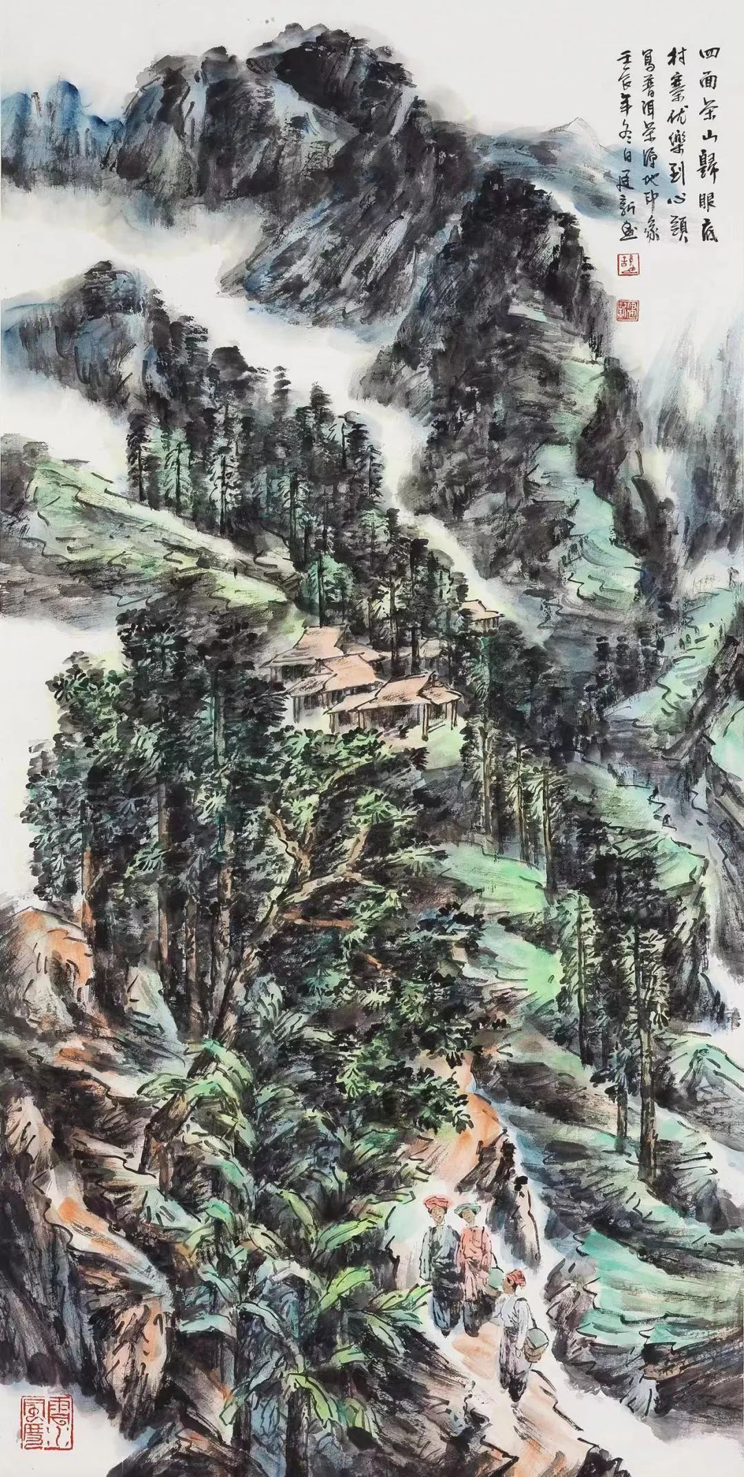 十年磨一剑，著名画家舒建新应邀参展“臻美大境——当代中国山水画名家笔墨品鉴展”