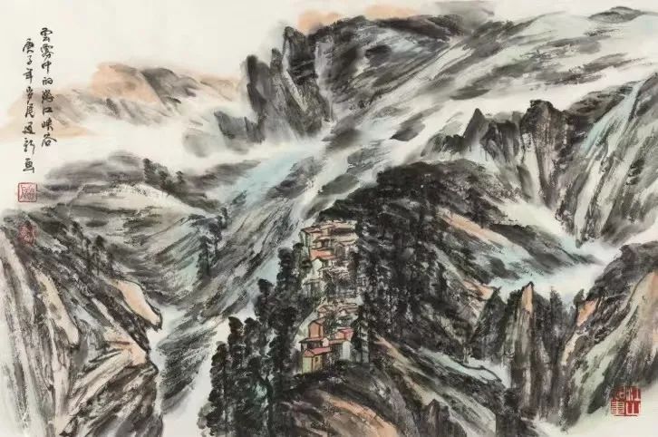 十年磨一剑，著名画家舒建新应邀参展“臻美大境——当代中国山水画名家笔墨品鉴展”