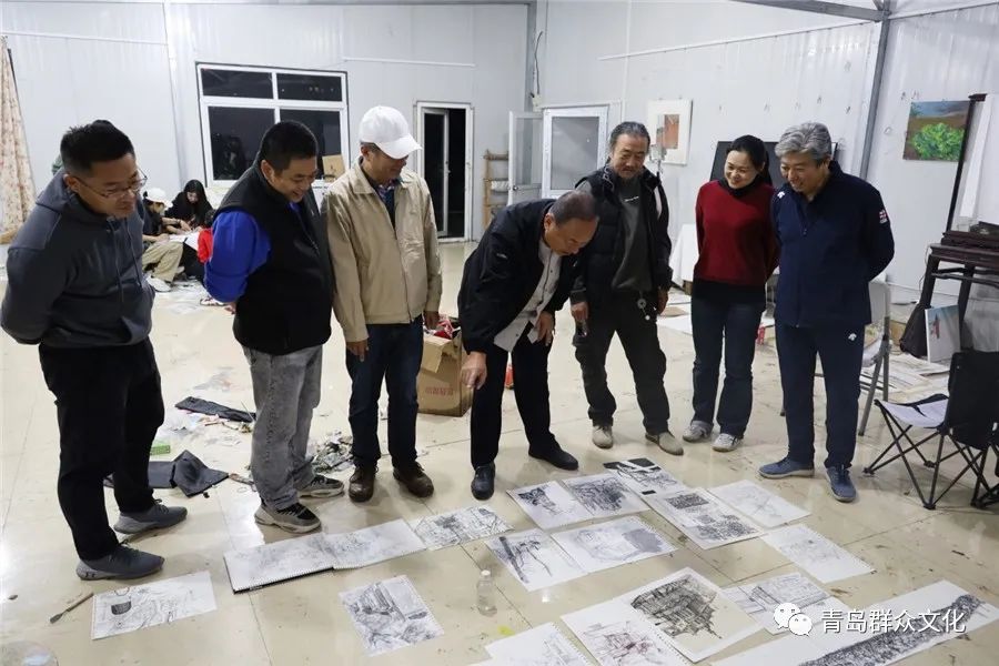 “为美而来”2022全国高校青岛写生季优秀作品展（山东师范大学美术学院）开幕