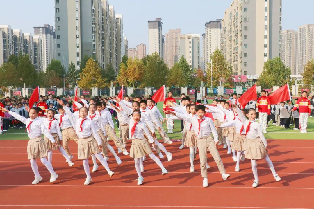 济南高新区汉峪小学首届田径运动会暨2022年秋季体育节圆满闭幕