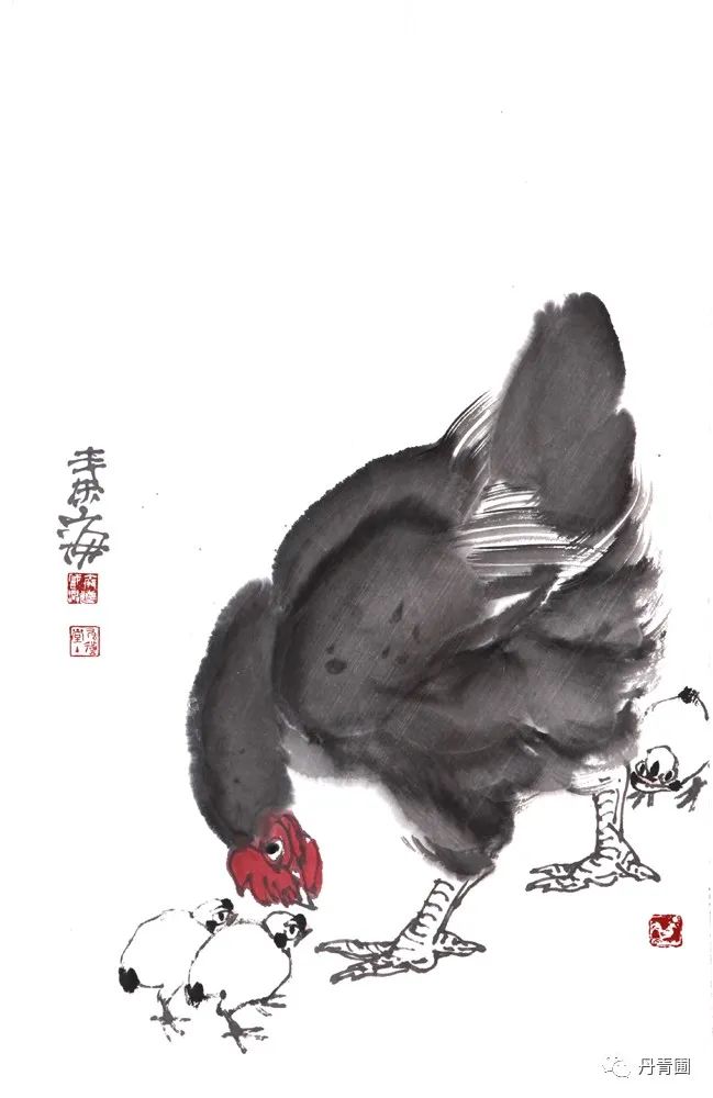 一唱雄鸡天下白——著名画家秦海画鸡作品选