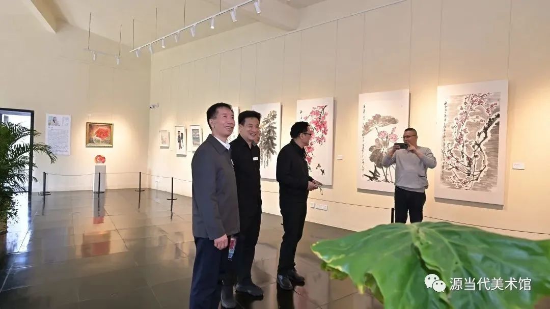 “清·雅——翟优＆樊蕾伉俪中国画作品展暨作品捐赠仪式”在源当代美术馆圆满举行