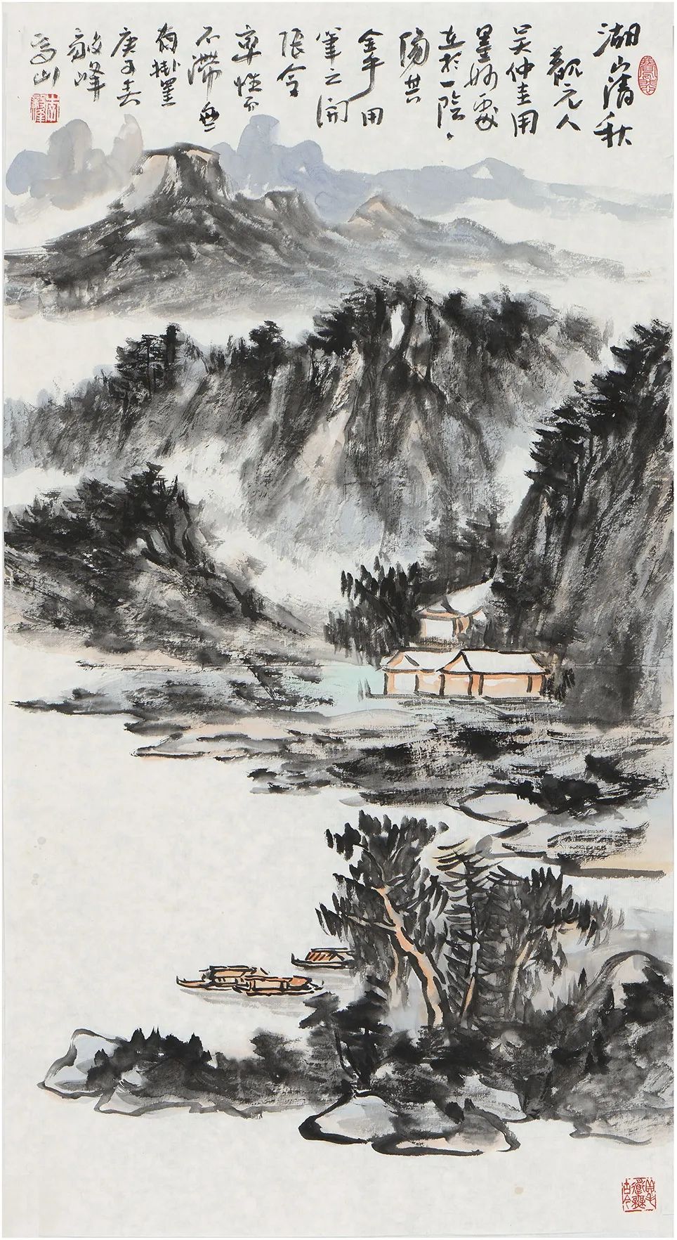 江山本如画，著名画家李毅峰受邀参展“2023 · 当代中国山水画名家笔墨品鉴展”