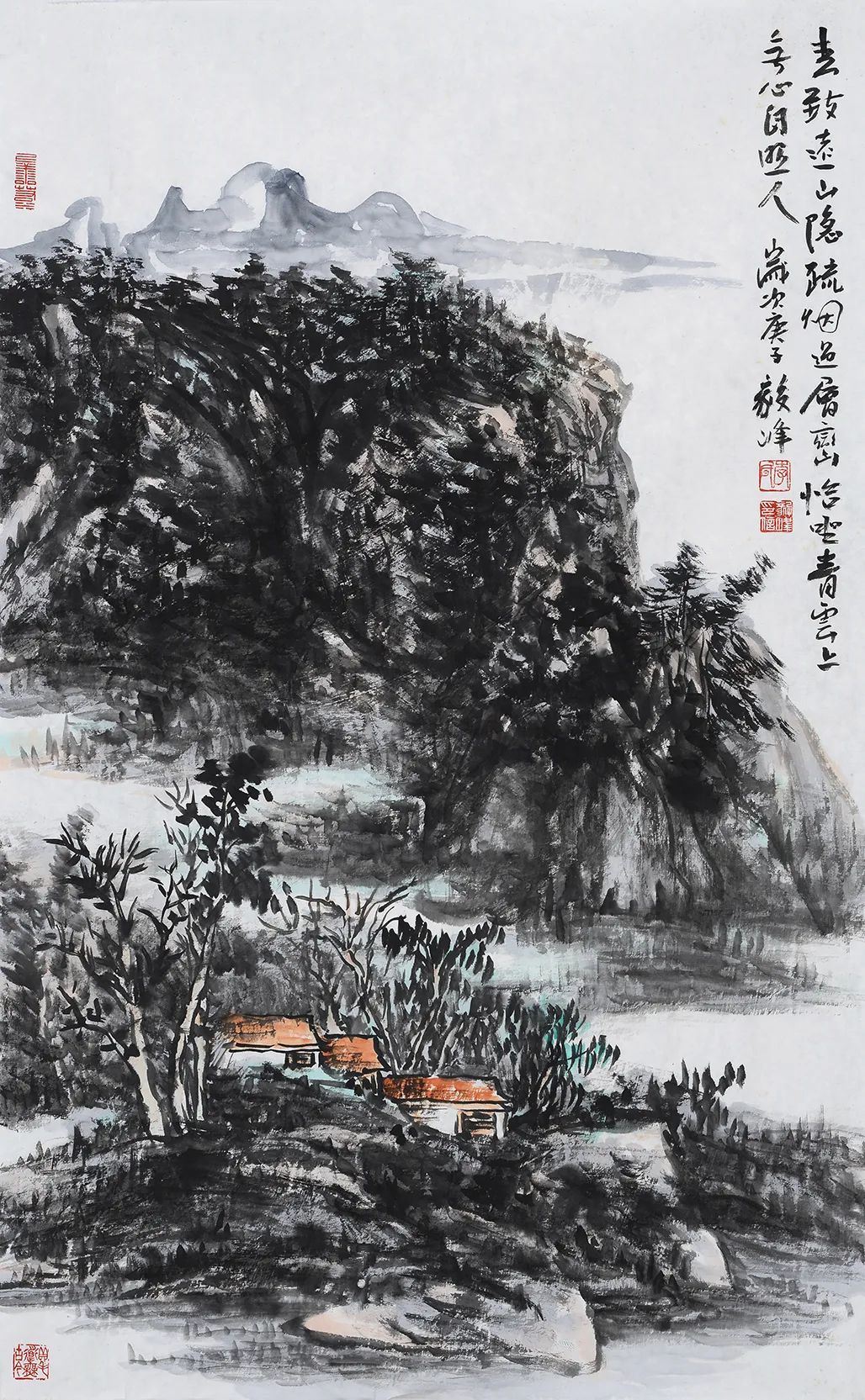 江山本如画，著名画家李毅峰受邀参展“2023 · 当代中国山水画名家笔墨品鉴展”