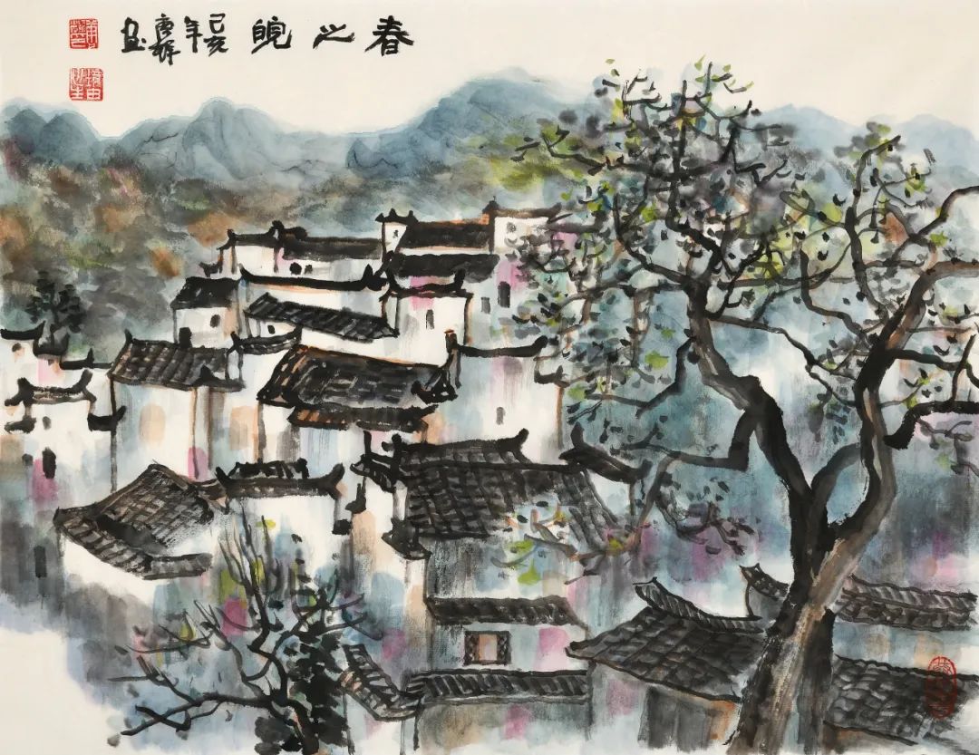 万里霜天静寂寥，著名画家唐辉受邀参展“2023 · 当代中国山水画名家笔墨品鉴展”