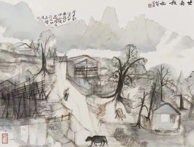 不落窠臼  独领风骚——评著名画家何加林独具意韵的当代文人山水画