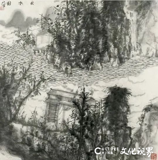 不落窠臼  独领风骚——评著名画家何加林独具意韵的当代文人山水画