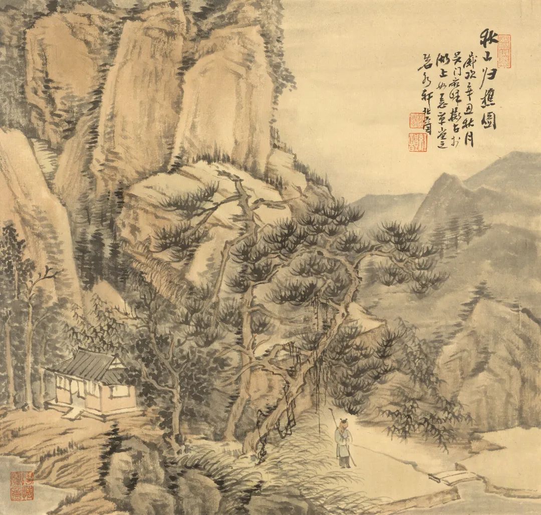 “问道暨阳——茹峰中国画作品展”将于11月8日在诸暨市博物馆开幕