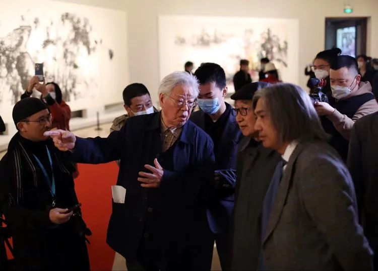 “道在笔墨——张立辰艺术展”在中国美术馆开幕