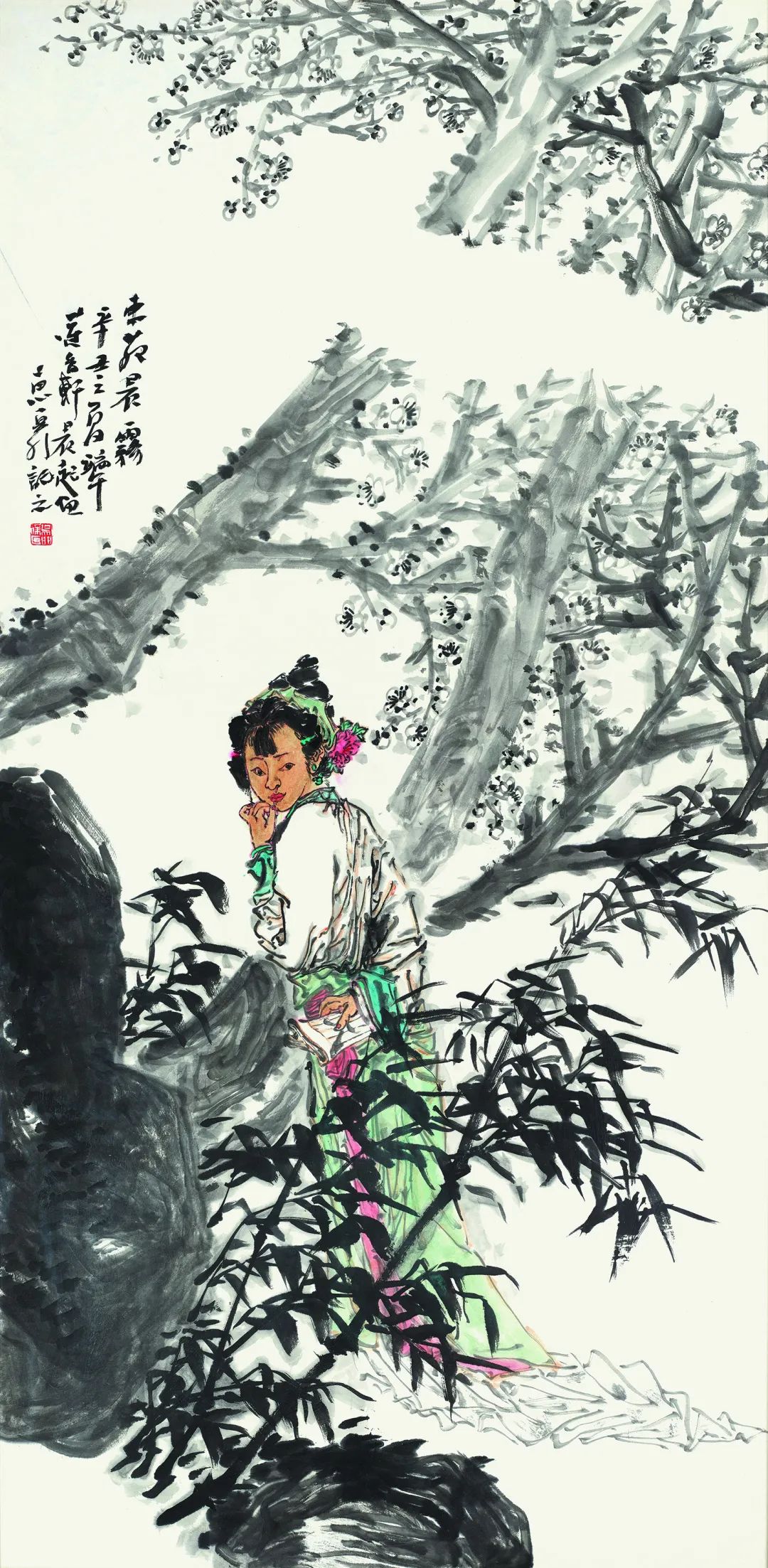 著名画家徐惠泉应邀参展“后海派”艺术大展——水墨壹佰，首展正在南通美术馆展出