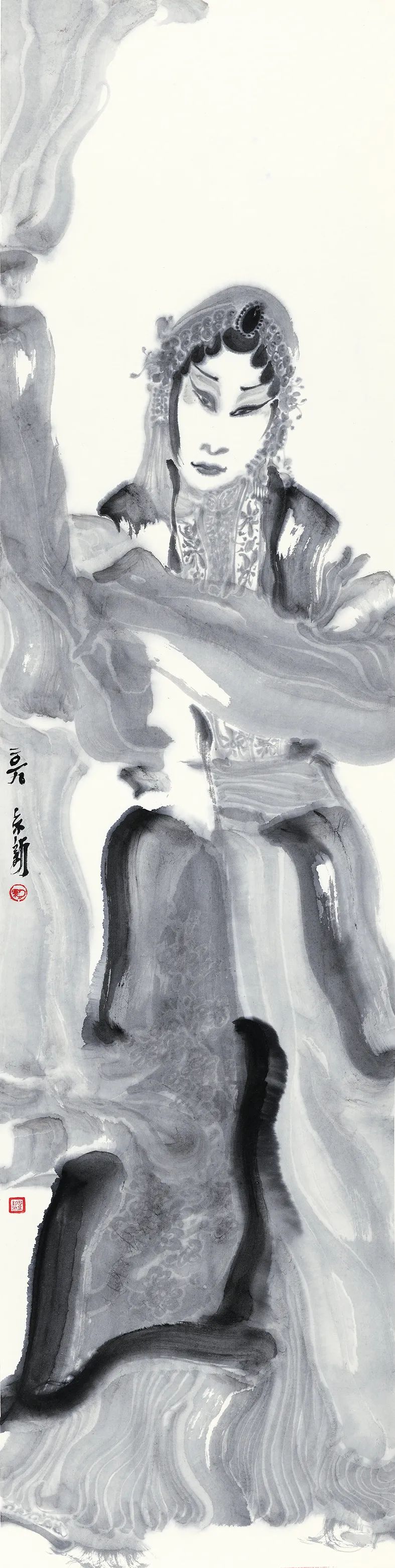 “海纳百川 中国美术名家邀请展——周京新画展”在大连美术馆开展