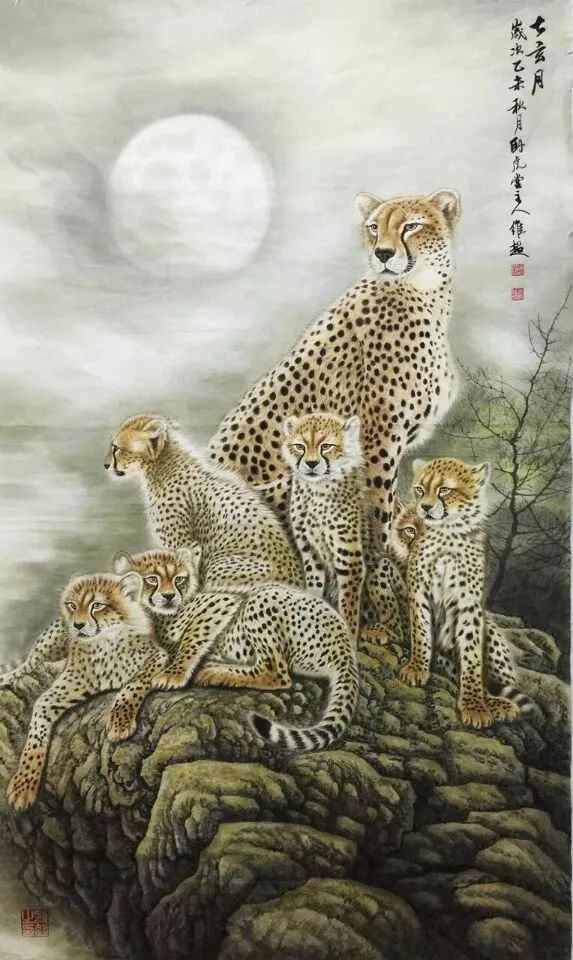 和谐唯美   清雅细腻——著名画家吕维超工笔画作品雅赏