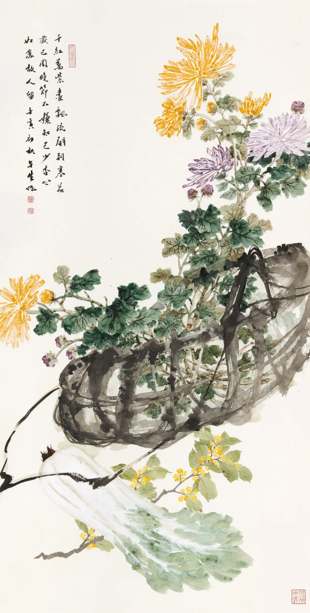 工写结合  清丽雅致，著名画家周午生应邀参展“品鉴文心——中国画名家邀请展”